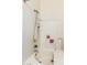 Tiled bathtub and shower area for accessible needs at 1943 E San Tan St, Chandler, AZ 85225