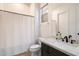 Well-lit bathroom with a marble countertop, sleek fixtures, and a modern design at 21105 N 37Th Run, Phoenix, AZ 85050