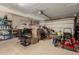 Spacious two-car garage provides ample room for storage and a workshop area at 3061 W Betty Elyse Ln, Phoenix, AZ 85053