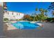 Inviting community pool and spa with lush landscaping at 3150 E Beardsley Rd # 1081, Phoenix, AZ 85050