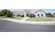 Charming single-story home boasts a well-maintained lawn and welcoming facade at 3314 E Draper Cir, Mesa, AZ 85213
