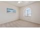 Cozy bedroom featuring a window, carpeted floors, and blank walls ready to be filled at 4933 E Downing St, Mesa, AZ 85205