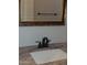 Bathroom featuring granite countertop with sink and bronze fixtures at 694 W Beechnut Dr, Chandler, AZ 85248