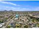 An aerial view highlights the neighborhood, demonstrating easy access to local amenities at 7246 E Virginia Ave, Scottsdale, AZ 85257