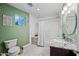 Clean bathroom with a shower and tile floors at 7246 E Virginia Ave, Scottsdale, AZ 85257