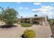 Spacious backyard with mature tree, covered patio and artificial turf at 9666 W Mountain View Rd # A, Peoria, AZ 85345
