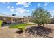 Well-maintained backyard with a covered patio and artificial grass at 9666 W Mountain View Rd # A, Peoria, AZ 85345