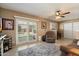 Living room featuring a sliding glass doors leading to the backyard at 9666 W Mountain View Rd # A, Peoria, AZ 85345