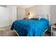 Cozy bedroom with plush carpet and a large window at 1057 E Silversmith Trl, San Tan Valley, AZ 85143