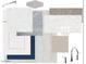 Interior design scheme showcasing elegant materials including countertops, tiles, hardware, and wood flooring at 11300 N Casa Dega Dr # 1082, Surprise, AZ 85388