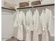 Spacious walk-in closet with organized storage solutions for clothing and accessories at 11982 E Primrose Ln, Florence, AZ 85132