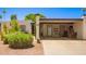Inviting home with a well-maintained exterior, drought tolerant landscaping, and a convenient covered parking at 1951 E Del Sur Dr, Tempe, AZ 85283
