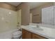 Bathroom with tub/shower combination and vanity sink at 21136 N 36Th Pl, Phoenix, AZ 85050