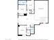 Upstairs floor plan featuring bedrooms, bathrooms, a loft, and a unique 'open to below' area at 25155 N 108Th Ave, Peoria, AZ 85383