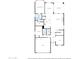 Detailed floor plan showcasing the layout of the home, including bedrooms, bathrooms, kitchen, and living spaces at 25155 N 108Th Ave, Peoria, AZ 85383