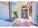 Beautiful home with inviting courtyard and stylish entry door at 3153 E Sierra Vista Dr, Phoenix, AZ 85016
