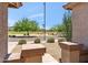 Exterior home view from the porch showing a cross street and desert landscaping at 35402 N 32Nd Dr, Phoenix, AZ 85086