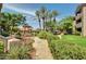Picturesque walkway through a beautifully landscaped community, perfect for a leisurely stroll at 3830 E Lakewood E Pkwy # 3014, Phoenix, AZ 85048
