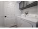 Laundry room with white washer and dryer at 4065 E University Dr # 436, Mesa, AZ 85205