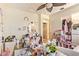 Bright bedroom featuring carpet, closet, and natural light at 7259 E Glencove St, Mesa, AZ 85207