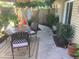 Relaxing outdoor patio area with comfortable seating and a shaded pergola, perfect for dining al fresco at 1036 E Wagon Wheel Dr, Phoenix, AZ 85020