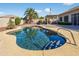Inviting pool featuring a spacious deck offers the ultimate in outdoor enjoyment at 10897 S Turtle Dove S Dr, Goodyear, AZ 85338