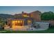 An exterior elevation featuring a backyard with a spa and a covered patio at 11025 N 10Th St, Phoenix, AZ 85020