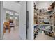Walk-in pantry providing ample storage space, conveniently located near the kitchen and dining area at 11081 E Betony Dr, Scottsdale, AZ 85255