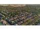 Expansive aerial view of a well-planned residential community with neatly arranged homes and lush green landscaping at 11866 N 143Rd Ave, Surprise, AZ 85379