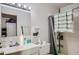 Cozy bathroom with vanity and shower, decorated with a fun style at 13802 N 37Th Dr, Phoenix, AZ 85053