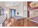 Spacious game room with a pool table, high ceilings, and ample natural light at 2642 S Joplin --, Mesa, AZ 85209