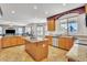 Spacious kitchen featuring stainless steel appliances, granite countertops, a center island, and ample cabinet space at 2642 S Joplin --, Mesa, AZ 85209