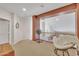 Loft area with a comfortable papasan chair, an overhead view, and an open layout at 2642 S Joplin --, Mesa, AZ 85209