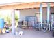 Cozy outdoor patio with barbecue grill, ping pong table, and comfortable seating at 2718 W Montebello Ave, Phoenix, AZ 85017