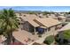 Aerial view of home featuring well-manicured yard and desert landscaping at 4459 E Desert Wind Dr, Phoenix, AZ 85044