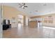 Spacious living room offers ample natural light and an open floor plan for easy entertaining and comfortable living at 4459 E Desert Wind Dr, Phoenix, AZ 85044