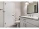 Bright bathroom with vanity, updated fixtures, and a clean aesthetic at 533 E 7Th Pl, Mesa, AZ 85203
