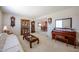 Open-concept living space with views into the dining room, highlighted by elegant decor at 5349 W Acapulco Ln, Glendale, AZ 85306
