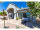 Charming outdoor patio with a seating area and dining table, perfect for entertaining or relaxing at 7878 E Gainey Ranch Rd # 36, Scottsdale, AZ 85258