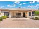 Charming back patio area perfect for entertaining with neutral tile roof at 8958 W Rosemonte Dr, Peoria, AZ 85382