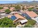 Enjoy mountain views in this neighborhood and a home with solar panels, a backyard patio area, and lush landscaping at 10367 E Wood Dr, Scottsdale, AZ 85260