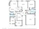Detailed floor plan of a single-Gathering home featuring 4 bedrooms, 3 bathrooms, laundry room, and attached garage at 10367 E Wood Dr, Scottsdale, AZ 85260