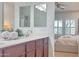 Bathroom showcasing the vanity with mirrors at 10850 W Avenida Del Rey --, Peoria, AZ 85383
