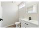 Well-lit bathroom featuring sleek vanity with modern fixtures and a coordinated mirror at 11411 N 91St Ave Ave # 87, Peoria, AZ 85345