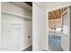 Functional laundry area with sliding door access to the outdoor patio, maximizing space at 11411 N 91St Ave Ave # 87, Peoria, AZ 85345