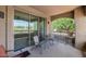 Inviting balcony with seating, perfect for enjoying the outdoor views at 14815 N Fountain Hills Blvd # 201, Fountain Hills, AZ 85268