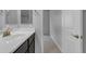 Bright bathroom showcasing a sink and doorway leading out at 22788 E Orion Way, Queen Creek, AZ 85142