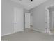 Spacious bedroom with neutral carpet and paint provides a blank canvas at 22788 E Orion Way, Queen Creek, AZ 85142