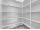 Spacious walk-in pantry with ample shelving for organized storage and easy access at 22788 E Orion Way, Queen Creek, AZ 85142