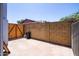 Private backyard space featuring a concrete patio and block wall, ideal for a secluded outdoor retreat at 2338 E Javelina Ave, Mesa, AZ 85204